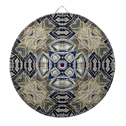 Koel Abstract Dartbord (Voorkant)