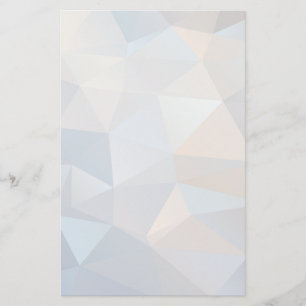 Koel Abstract driehoekspatroon Briefpapier