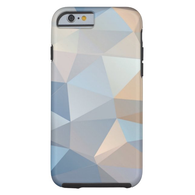 Koel Abstract driehoekspatroon Case-Mate iPhone Case (Achterkant)