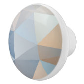 Koel Abstract driehoekspatroon Keramische Knop (Rechts)