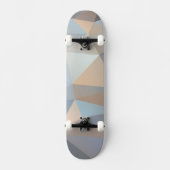 Koel Abstract driehoekspatroon Skateboard (Voorkant)