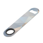 Koel Abstract driehoekspatroon Speed Flessenopener (Achterkant Gekanteld)