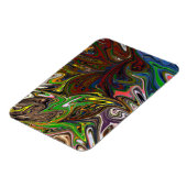 Koel abstract patroon magneet (Linkerzijde)