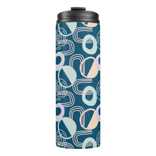 Koel Abstract Thermosbeker (Voorkant)