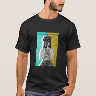 Koel Abstracte foto-idee illustratie grafische dat T-shirt