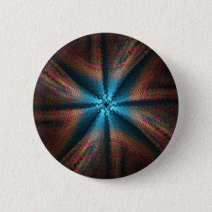 Koel Abstracte kunst Ronde Button 5,7 Cm