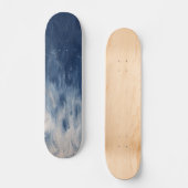 Koel Abstracte Oceaan Skateboard (Voorkant)
