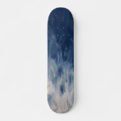 Koel Abstracte Oceaan Skateboard (Voorkant)