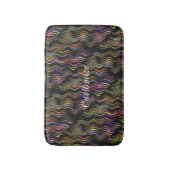 Koel Abstracte Wavy line art Thunder_Cove Badmat (Voorkant Verticaal)