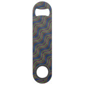 Koel Abstracte Wavy line art Thunder_Cove Speed Flessenopener (Achterkant)