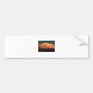 Koel Afbeelding van Jezus op wolken Bumpersticker