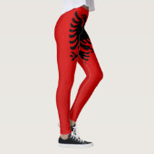 Koel Albanië vlag-Mode Leggings (Rechts)