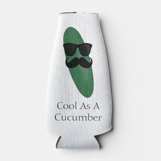 Koel als komkommerfles koeler (Voorkant)