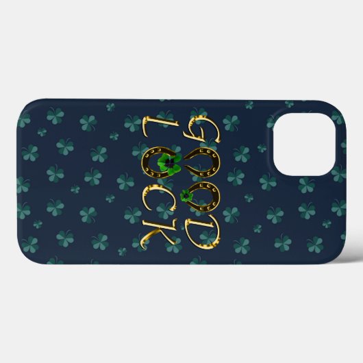 Koel, Amazing Blue Clover, Good Lock Case-Mate iPhone Case (Achterkant (horizontaal))