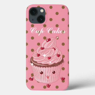 Koel, Amazing Pink Cup Cakes iPhone 13 Hoesje