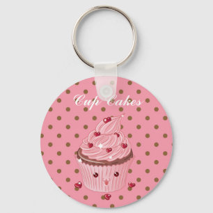 Koel, Amazing Pink Cup Cakes Sleutelhanger