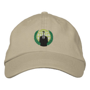 Koel anonieme Logo geborduurd Pet