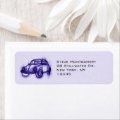 Koel autoketch in Paars Etiket (Insitu)