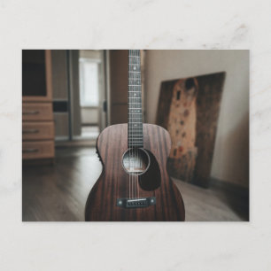 Koel basgitaar briefkaart