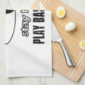 Koel basketbal design theedoek (Quarter Fold)