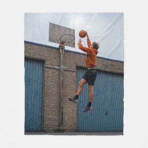 Koel Basketball Fleece Deken