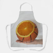Koel Basketball-ontwerp Schort (Voorkant)