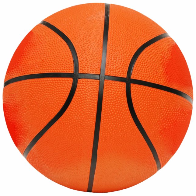 Koel Basketball | Sport Gift Staand Fotobeeldje (Voorkant)