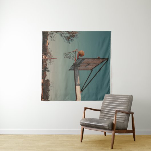 Koel Basketball Wandkleed (In Situ (horizontaal))