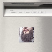Koel Beard en Mustache magnet Magneet (Insitu (Vaatwasser))
