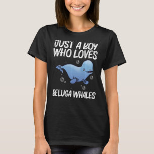 Koel Beluga walvis voor jongens Kinder orca walvis T-shirt
