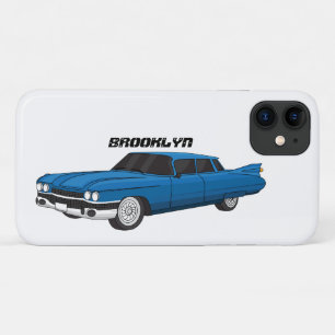 Koel blauw 1959 klassieke auto iPhone 11 hoesje