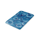 Koel blauwe bubbels Bath Mat (Gekanteld)
