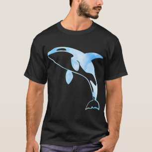 Koel Blauwe Lucht Ocean Orka T-shirt