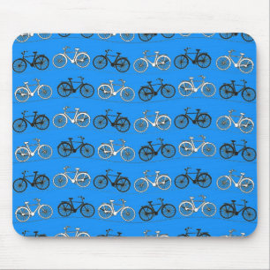 Koel Blauwgroen Turquoise Blue  fietsen Muismat