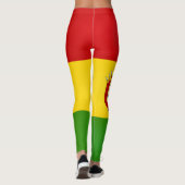 Koel Bolivia Vlag Mode Leggings (Achterkant)