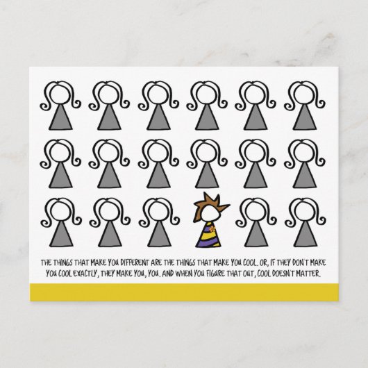 Koel Briefkaart (Voorkant)