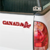 Koel Canada Bumpersticker — Afdrukmanleder (Op Truck)