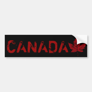 Koel Canada Bumpersticker — Afdrukmanleder