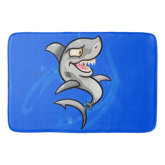 Koel Cartoon Shark Badmat (Voorkant)