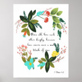 Koel Christelijk art. 1 Peter 4:8 Poster (Voorkant)