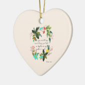 Koel Christelijke kunst - Psalm 139:13 Keramisch Ornament (Links)