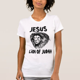Koel Christelijke T-shirts, LION OF JUDAH T-shirt