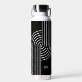 Koel Concentric Arch Retro Modern met Monogram Waterfles (Voorkant)