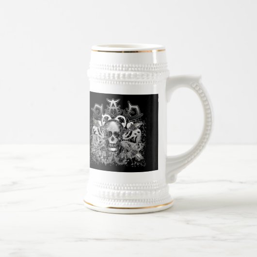 Koel DAD in Tshirts met zware metalen stijl en cad Bierpul (Rechts)