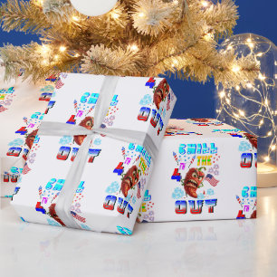Koel de 4e uit cadeaupapier