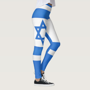 Koel de Israëlische vlag-Mode Leggings