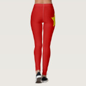 Koel de Mode van de vlag van China Leggings (Achterkant)
