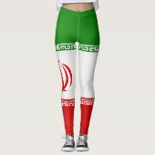 Koel de Mode van de vlag van Iran Leggings (Voorkant)