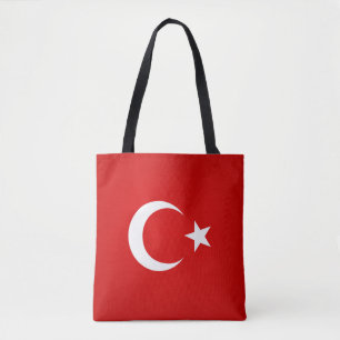 Koel de vlag van Turkije Mode Draagtas