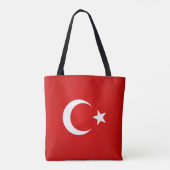 Koel de vlag van Turkije Mode Draagtas (Achterkant)